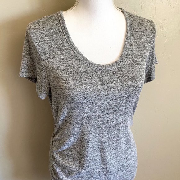 Market & Spruce Gray Short Sleeve Tee - Picture 5 of 10